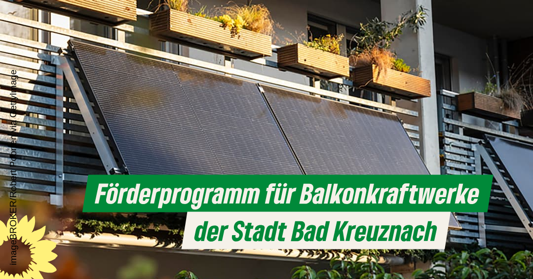 Balkonkraftwerk Förderung