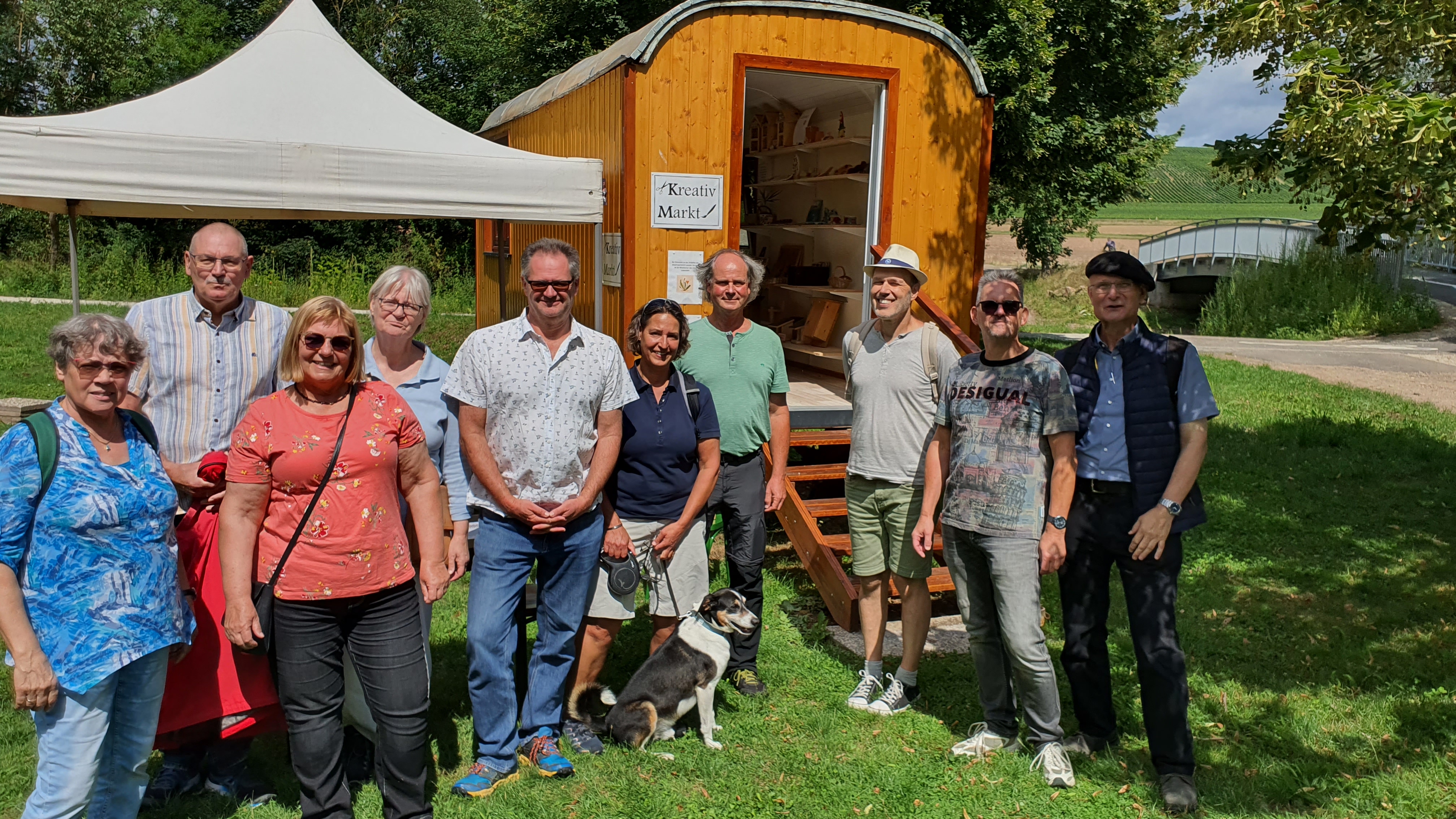 GRÜNE besuchen die Wohnungslosenhilfe an der Eremitage Bretzenheim