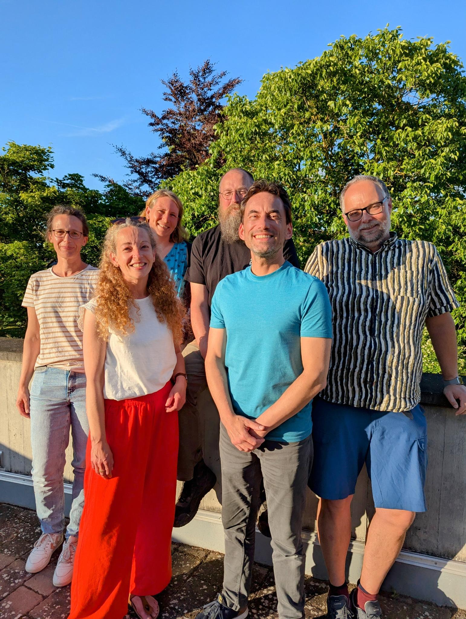 Der neugegründete und erste Vorstand des Gemeindeverbandes von BÜNDNIS 90/DIE GRÜNEN in der Verbandsgemeinde Bad Kreuznach